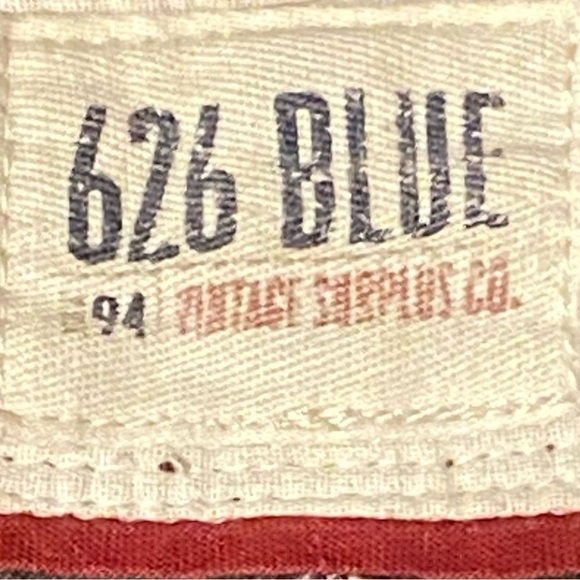 626 Blue Cargo Shorts Brown Plaid Tag 58R Measured 54 Plus Size - Picture 3 of 12